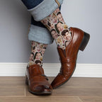 D-Story Custom Face Socks, Personalized Photo Picture on Socks, Unisex Athletic - Image 3