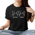 Custom Dog Mom Shirt for Women Pet Ears Sweatshirt - Image 9