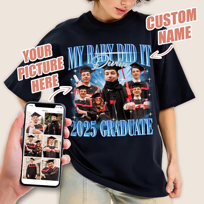 H-DEWALL Custom T Shirts Mineral Wash Tshirt Bootleg Rap Tee Customized Gifts - Image 4
