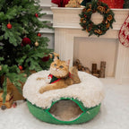 CATTASAURUS Peekaboo Cat Cave for Multiple & Large Cats Up to 30-45 Lbs - Image 3