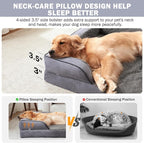 INVENHO Orthopedic Dog Bed Medium Size Dog, Waterproof Egg-Crate Foam Couch - Image 5