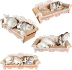 Extra Large Sofa Shaped Cat Scratcher Bed - Image 5