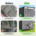 Kingling Outdoor Cat House Cover - Image 5