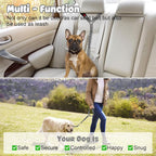BWOGUE Pet Dog Cat Seat Belts, Car Headrest Restraint Adjustable Safety Leads - Image 6