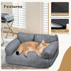 Large Cat Beds for Indoor Cats, Dog Couch Bed, Cute Cat Couch Sofas for Less - Image 5