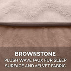Furhaven Memory Foam Dog Bed for Large Dogs w/ Removable Bolsters & Washable - Image 6