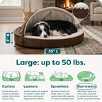 Furhaven 35" Round Orthopedic Dog Bed - Image 3
