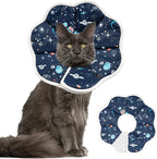 Depets Cat Cone Collar Soft, Adjustable Lightweight Cat Recovery E Collar to by Depets