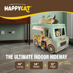 HappyCat Whisker’s Wagon Cat Scratcher House - Image 4
