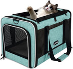 Cat Carrier 18"x11"x11" TSA Approved Ventilated Top Open Softsided Pet Air - Image 9