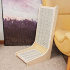 PETKARAY 105° Cat Scratcher, Sisal Kitty Scratch Pad, L Shape Scratching Board - Image 7