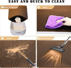 HCY&WLD Cat Litter Mat, Honeycomb Double Layer Cat Litter Trapping Mat - Image 7