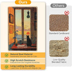 3-in-1 Sisal Cat Scratcher Mat 23.6x15.7 – Durable Scratch Rug - Image 4