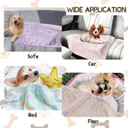 Rezutan 1 Pack 3 Dog Blankets for Small Pet Cat Super Soft Fluffy Premium Throw - Image 5