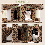 Globlazer Cat Trees and Towers for Multiple Adult Cats, 82-inch XXL Tall Cat - Image 4