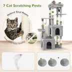 Globlazer Cat Tower for Indoor Cats, Heavy Duty Cat Trees for Large Cats Adult - Image 4