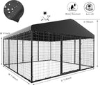 Dog Kennel Outdoor, Large Dog Fence - Image 2