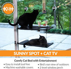 K&H Pet Products EZ Mount Double Stack Cat Window Perch - Image 3