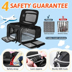 Petskd Top and Side Expandable Pet Carrier 18x13x9.5 Inches Southwest Airline - Image 5