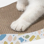 Cat Scratcher, Curved Scratch Pad, Durable Corrugated Cardboard Scratching Board - Image 8
