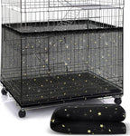 Shappy Large Bird Cage Birdcage Nylon Mesh Net Cover Seed Feather Catcher by Shappy