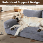 Cat Beds for Indoor Cats, Cat Couch Bed, Cute Cats Sofas for Medium Pets - Image 6