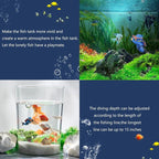 onesimcr Floating Fish Tank Decorations, Aquarium Decorations, Lovely Diver - Image 2