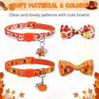 SCENEREAL Fall Thanksgiving Cat Collar Breakaway - Image 6