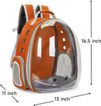 Cat Bubble Backpack Carrier for Small Medium Dogs Cats Carrying Bag, Airline - Image 7
