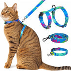 Cat Harness and Leash Set with Matching Collar – Escape Proof Harness by Unknown