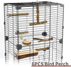 Bird Perches, Bird Perch Chewing Stick Cage Accessories Parrot Climbing - Image 7