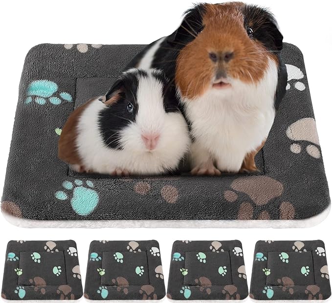 Tuanse 4 Pack Ultra Soft Dog Cat Bed Mat Small Animal Guinea Pig Bed by Tuanse