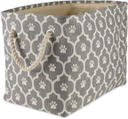 Bone Dry Pet Storage Collection Lattice Paw Print, Medium Rectangle by BoneDry