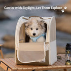 Cat Carrier Backpack, Steel Wire Frame More Stable, 600D Wear-Resistant Oxford - Image 6