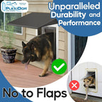 Plexidor Performance Pet Doors Universal Pet Door Awning - Image 6