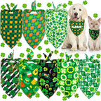 ULICO St. Patrick's Day Personalized Dog Bandana Embroidered Name Custom - Image 3