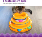Catstages Replacement Balls for Cat Track Toys, 6 Pack - Image 2