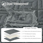 hyha Waterproof Dog Blanket, Soft Dog Bed Cover Pet Blankets, Waterproof Sofa - Image 2