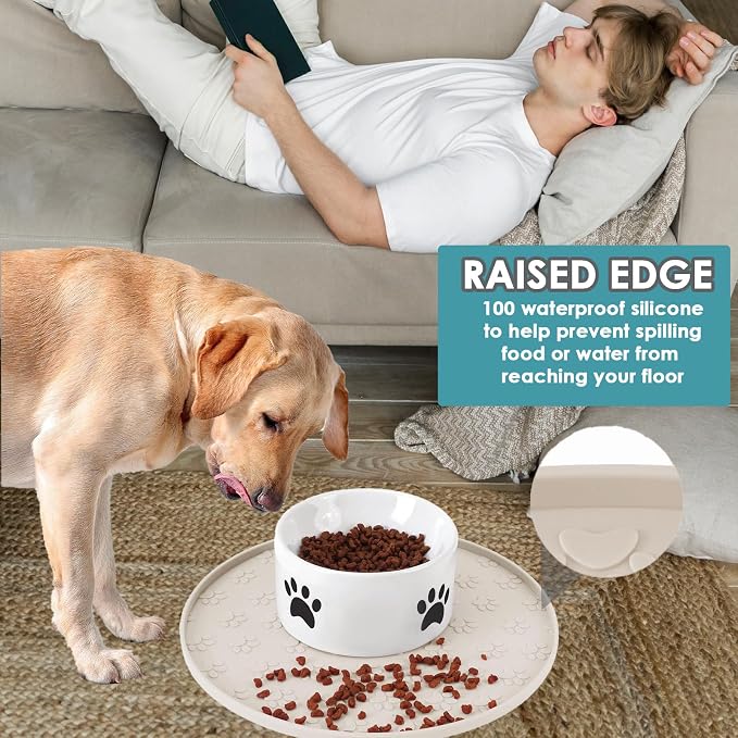 Dog Food Mat - Waterproof Silicone Dog Mat - Image 5