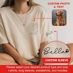 Custom Dog Mom Shirt Gifts for Women, Mother's Day Hoodie, Custom Shirt - Image 2