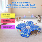 Interactive Cat Toys for Indoor Cats, Rechargeable Touch Activated Hide and - Image 4
