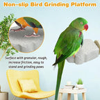PINVNBY 8 PCS Bird Perches Calcium Parrot Perch Stand Bird Beak Grinding Stone - Image 4