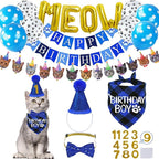 STMK Cat Birthday Party Supplies, Cat Birthday Hat by STMK