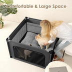 EHEYCIGA 42x42x26 Inches Puppy Playpen Without Top Cover - Image 6