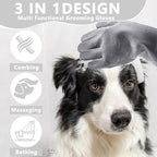 Pet Grooming Gloves—Heat Resistant Dog Washing Gloves - Image 3
