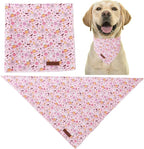 Halloween Pumpkin Dog Bandana, Halloween Triangle Bid Scarf - Image 2