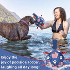 QDAN Dog Toys, Soccer Ball - Image 3