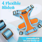 rabbitgoo Cat Harness and Leash Set, Escape Proof Soft Adjustable Vest Harnesses - Image 3