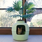 Good Pet Stuff Hidden Litter Box Planter, Decorative Cat Litter Enclosure - Image 13