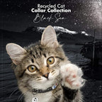 Pawtitas Recycled Black Reflective Cat Collar – Eco-Friendly Breakaway Safety - Image 9